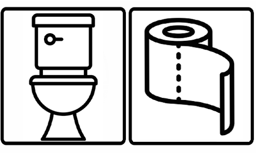 Pedestal and wipe application icons