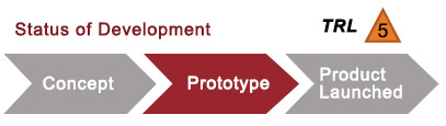 Status of development: prototype