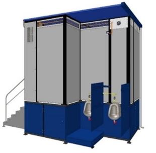 Image of the Empower sanitation Platform toilet