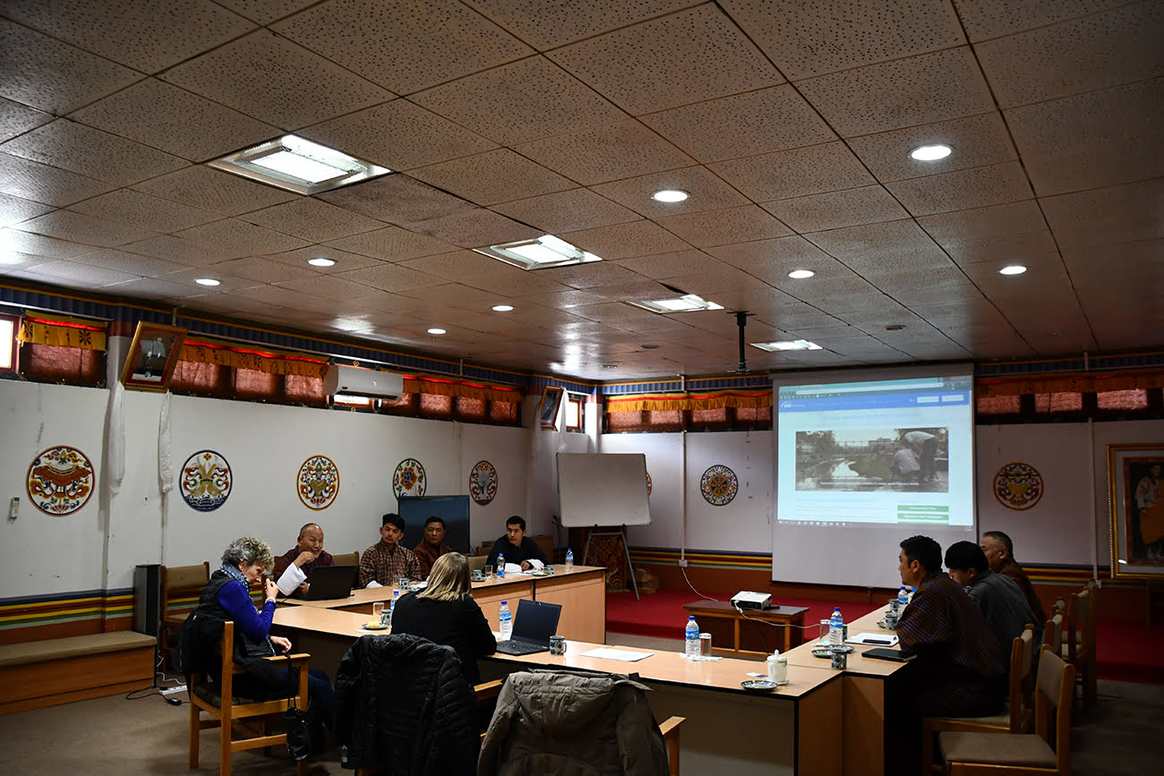 Bhutan, January 2020, Meeting with Bhutan Standards Bureau (BSB) and Bhutan Toilet Organisation (BTO)